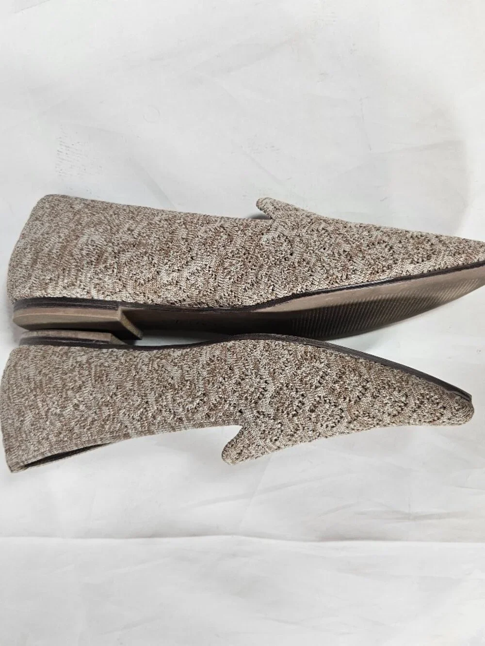 Skechers Cleo Loafers Women's Size 9.5 Tan Slip-On Shoes Air Cooled Memory Foam